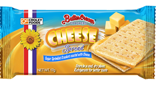 Butter Cream Brand Crackers Cheese Spread 30x10x17g