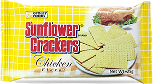 Sunflower Brand Crackers Chicken Flavour 36x10x25g