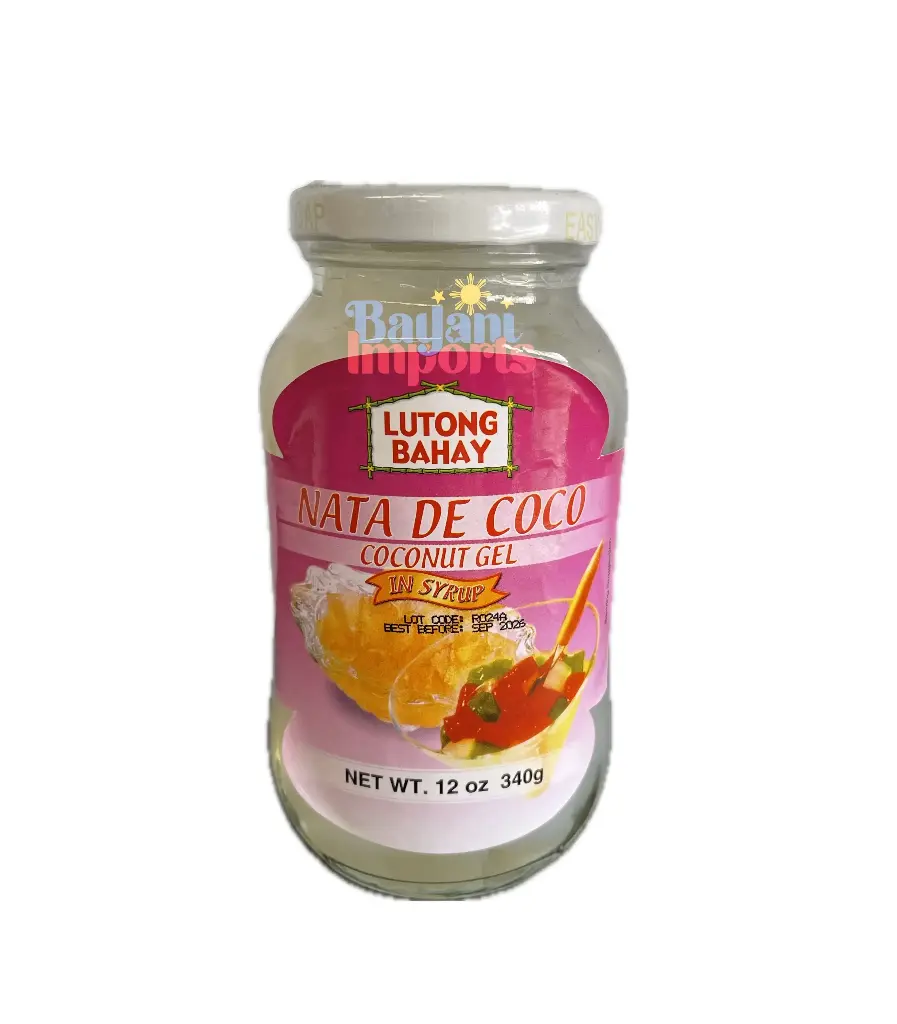 Lutong Bahay Coconut Gel (Nata De Coco) White 24x340g