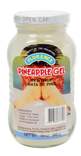 Lutong Bahay Coconut Gel (Nata De Coco) Pineapple 24x340g