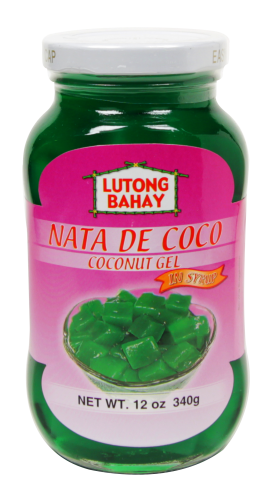 Lutong Bahay Coconut Gel (Nata De Coco) Green 24x340g