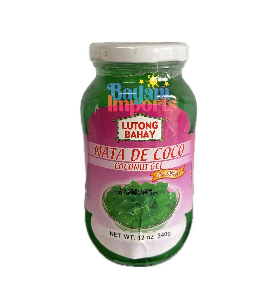 Lutong Bahay Coconut Gel (Nata De Coco) Green 24x340g