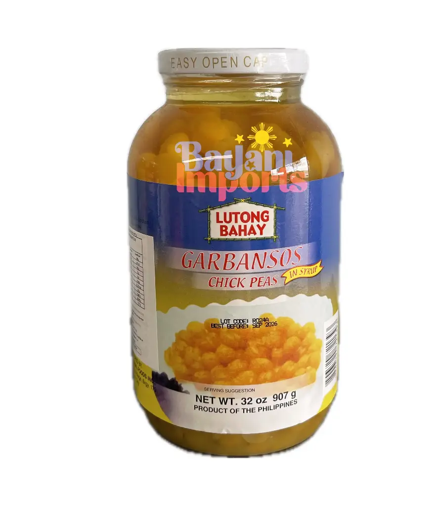 Lutong Bahay Chick Peas in Syrup (Garbansos) 12x907g (Large)