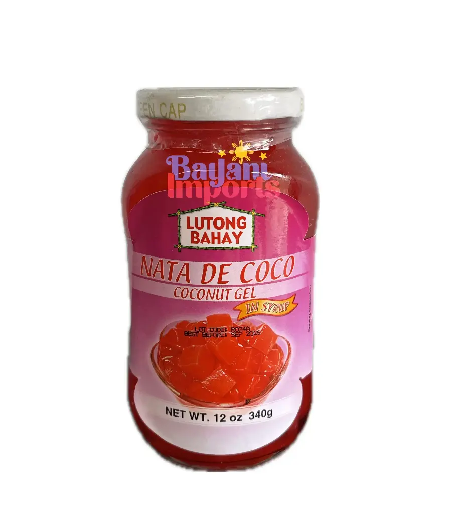 Lutong Bahay Coconut Gel (Nata De Coco) Red 24x340g