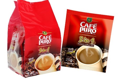 Cafe Puro 3-in-1 Instant Coffee Mix 24x10x25g