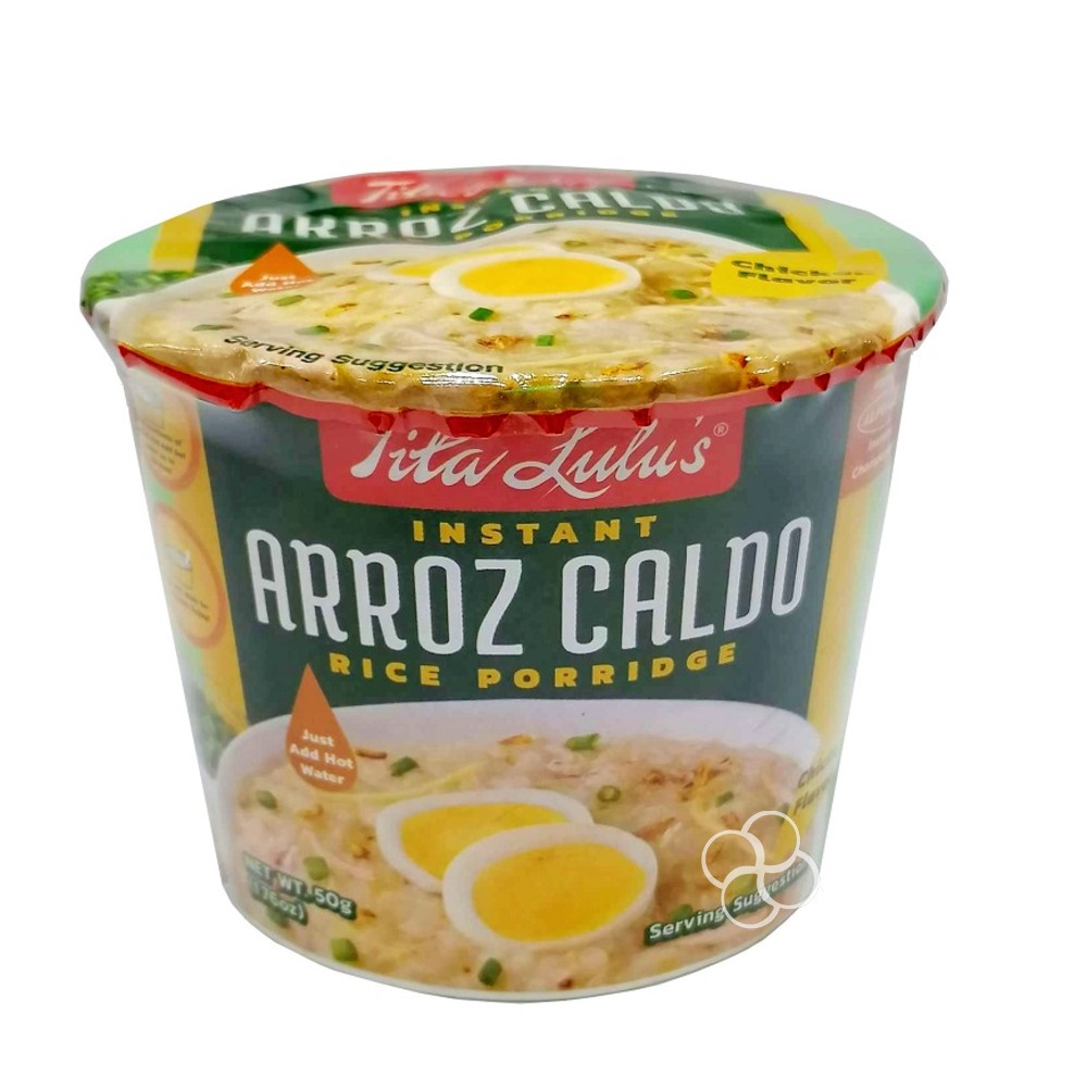 Tita Lulu's Instant Arrozcaldo Chicken Flavor (Cup) 45 x 50g