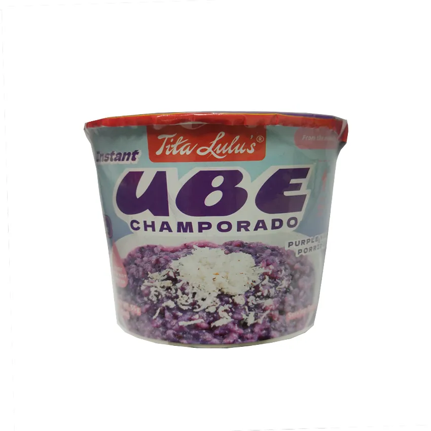 Tita Lulu's Instant Ube Champorado (Cup) 45 x 55g