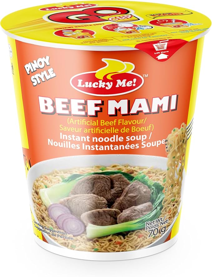 Lucky Me Cup Beef Mami 30x70g