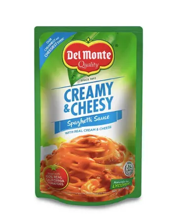 Del Monte Spaghetti Sauce Creamy and Cheesy 12x900g