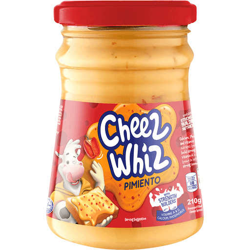 Cheez Whiz Pimiento 24x210g