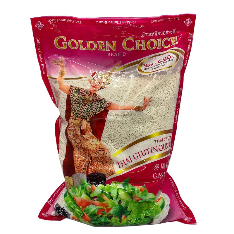 Golden Choice Thai White Glutinous Rice 12x1kg