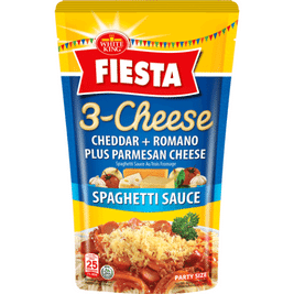 White King Fiesta 3 Cheese Spaghetti Sauce 12x900g