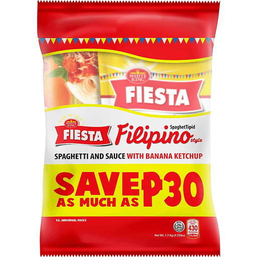 White King Fiesta Filipino Spaghettipid 1x10bundles