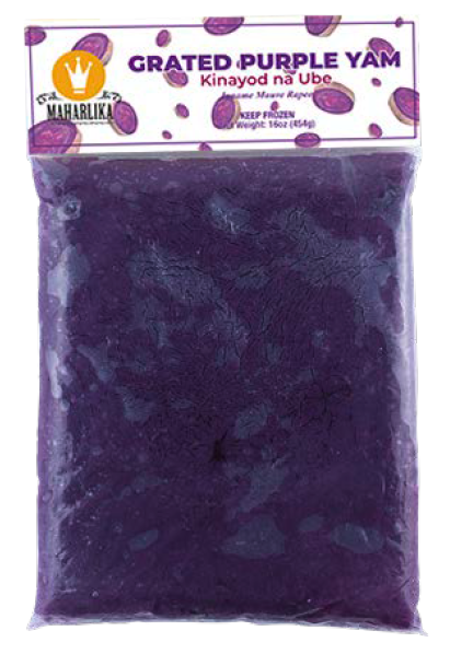 Maharlika Grated Purple Yam (Ube) 40x454g (FROZEN)