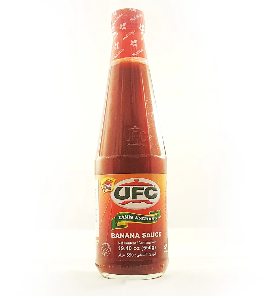 UFC Banana Sauce (Tamis Anghang) Hot&Spicy 18x550g 