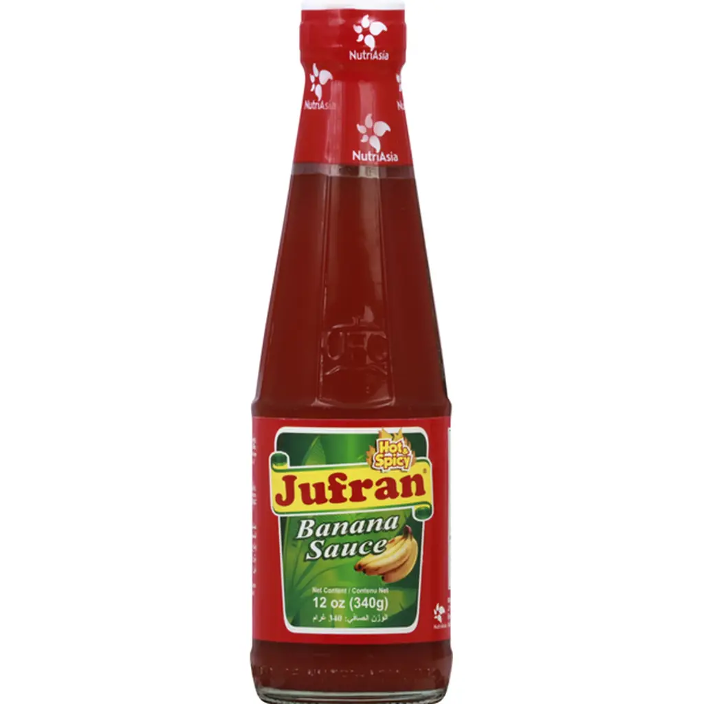 Jufran Banana Sauce Hot & Spicy 18x560g 