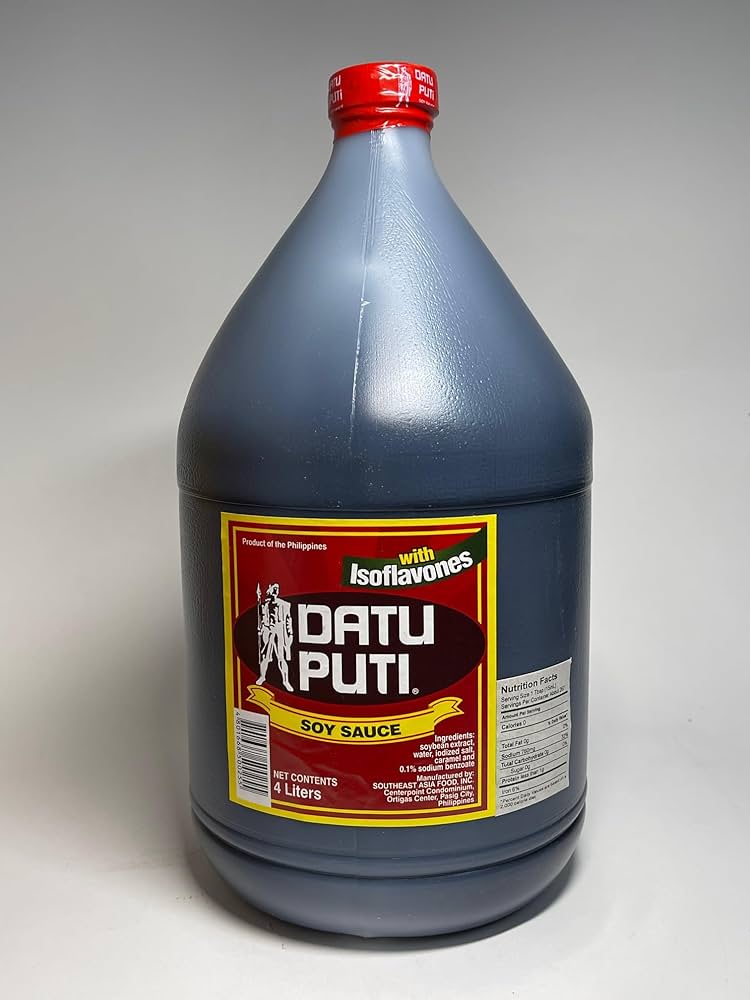 Datu Puti Soy Sauce 4x4L