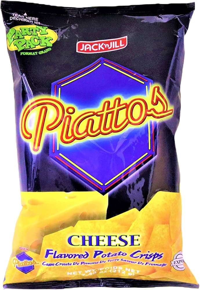 Jack 'n Jill (Chips) Piattos Cheese Party Pack 18x212g 