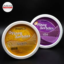 FROZEN Pinoy Sorbetes Ube Queso DeBola Flavor 12x1.5L 