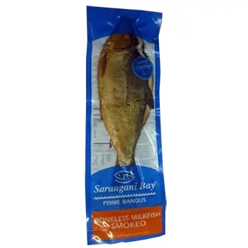 FROZEN Sarangani Bay (SD) Smoked Deboned Milkfish Bangus (Single) 19x345-414g