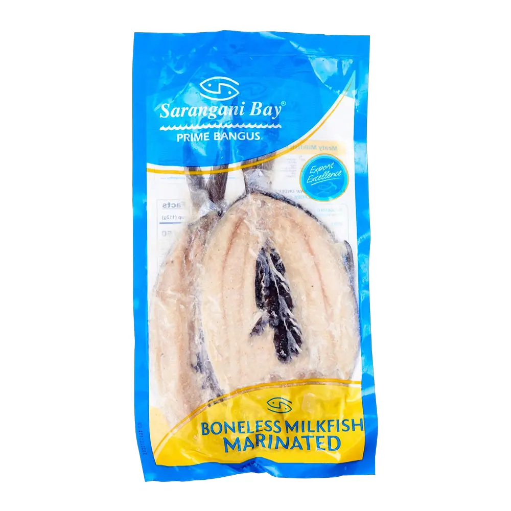 FROZEN Sarangani Bay (FFDM) Fresh Deboned Marinated Milkfish Bangus (Single) 18x340-440g