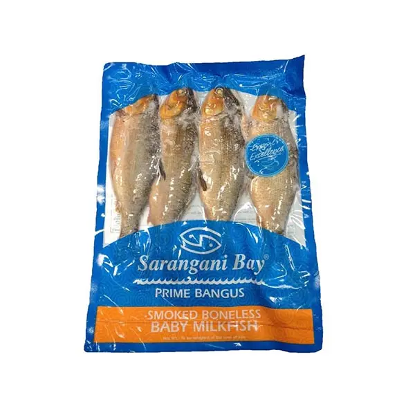 FROZEN Sarangani Bay (SDB) Smoked Deboned Baby Milkfish Bangus 18x350-530g