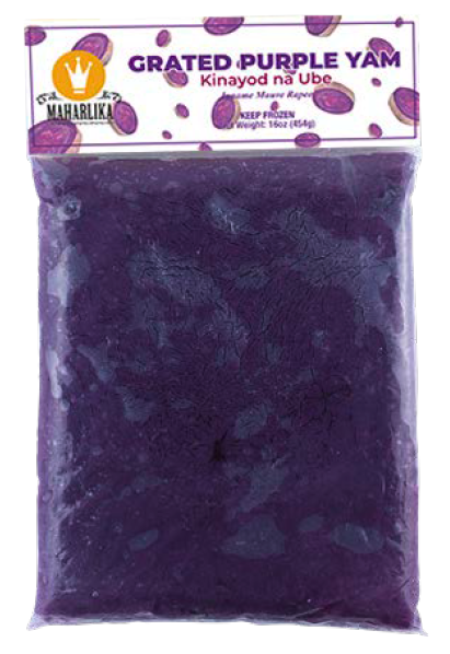 FROZEN Maharlika Purple Yam (Ube) Grated 42x454g