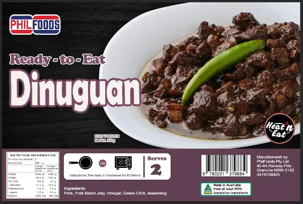 PhilFoods Ready-to-Eat Dinuguan 30x350g (FROZEN)