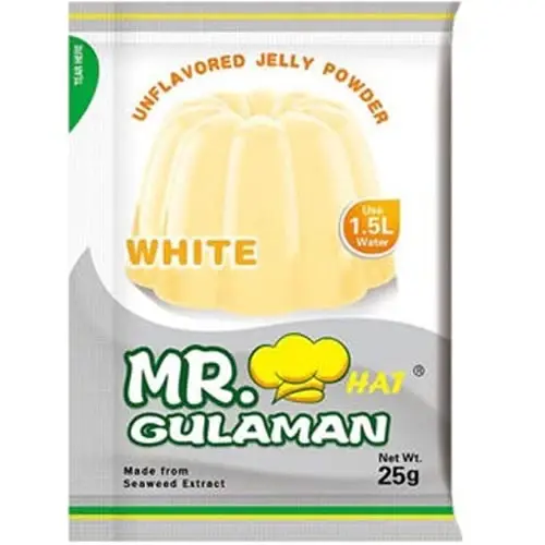 Mr. Hat Gulaman Powder White 10x(10x25g) 