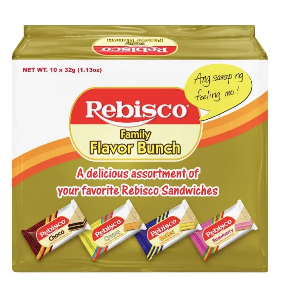 Rebisco Sandwich Flavor Bunch 40x318g