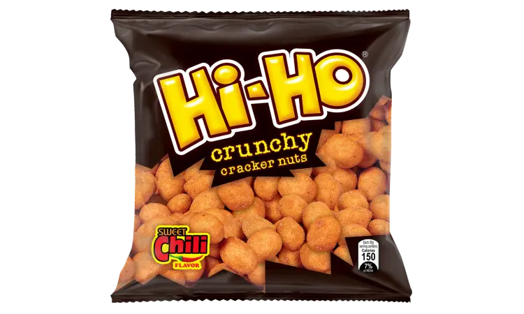 Hi-Ho Crunchy Cracker Nuts Sweet Chili 40x160g 