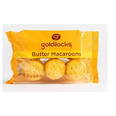 Goldilocks Macaroons Butter Tray 12x32 sx15g