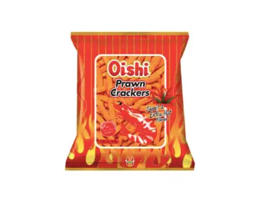 Oishi Prawn Crackers Sweet & Extra Hot 50x60g