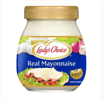 Lady's Choice Real Mayonnaise (Jar) 12x470ml ***Back In Stock***