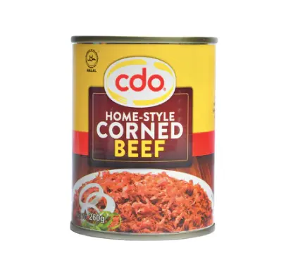 CDO Home-Style Corned Beef 48x260g ***5+1 Christmas Promo***