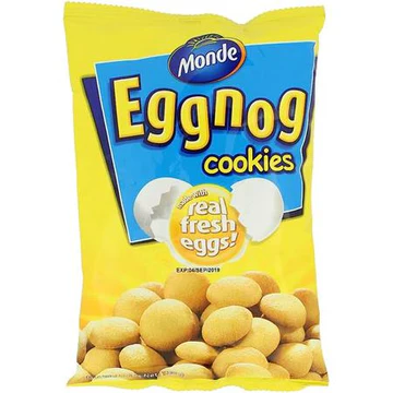 Monde Eggnog Cookies 20x130g ***Back In Stock***