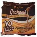 M.Y. San Graham Honey Crackers 20x(10x25g) ***SALES CLEARANCE 20% OFF***