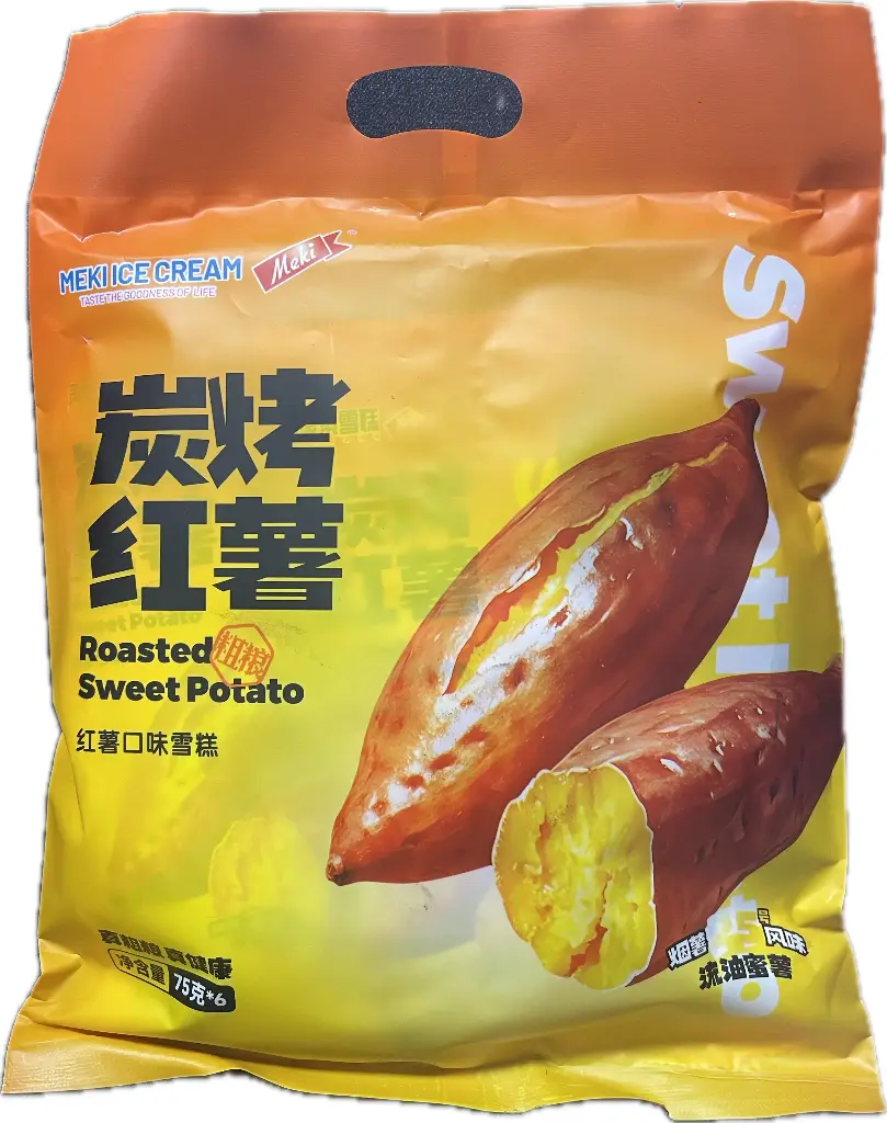 Meki Roasted Sweet Potato Popsicle 4x(10x73g)(FROZEN)