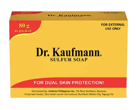 [DRK-SUL-002] Dr. Kaufmann Bar Soap Sulfur 96x80g 