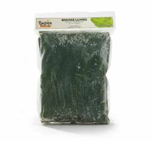 Bayani Foods Banana Leaves Rectangle Cut 12x1kg (FROZEN)