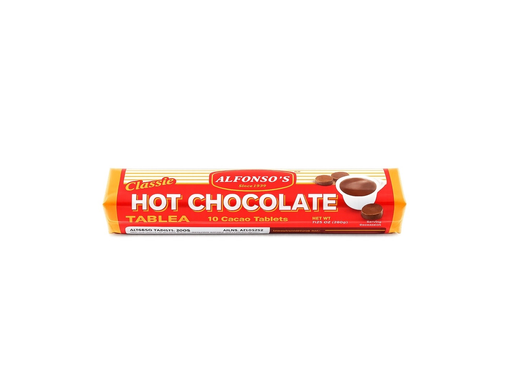 [ALF-HOT-001] Alfonso's Classic Hot Chocolate Tablea 6x(12x200g)