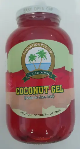 Sunnation Coconut Gel Red (Nata De Coco) 12x907g