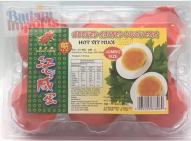 Elegant Flower Cooked Salted Duck Egg 24x402g
