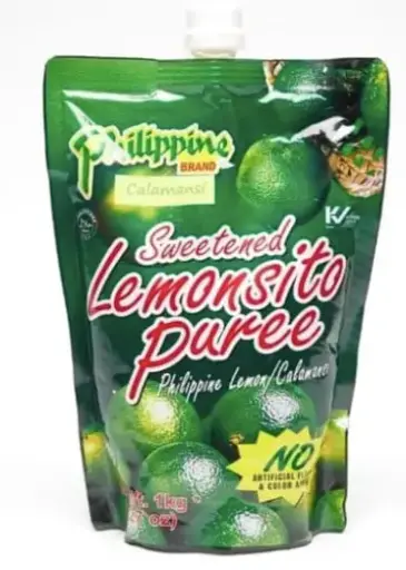 Philippines Brand Sweetened Lemonsito Puree 18x1kg