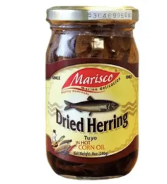Marisco Dried Herring (Tuyo) in Hot Corn Oil 24x240g