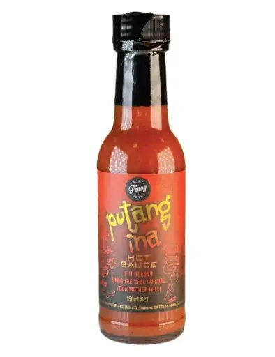 [MIN-HOT-003] Mini Pinoy Grill Putang Ina Hot Sauce 12x150ml 
