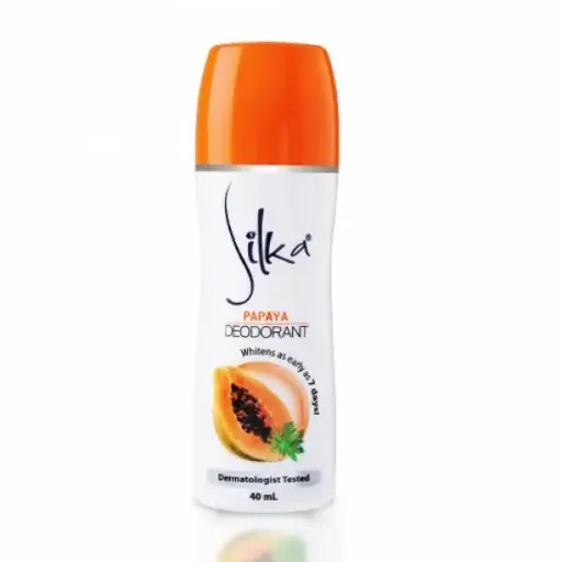 [SIL-DPA-002] Silka Deodorant Papaya 12x40ml 