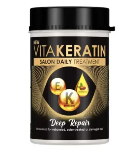 [VIT-BLA-002] Vita Keratin Deep Repair (Black) 6x650ml ***New Product***