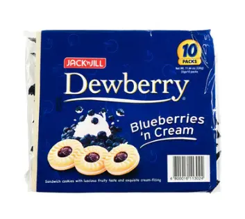 [JAC-BLU-004] Jack 'n Jill (Bakery) Dewberry Blueberry 20x(10x33g) ***Back In Stock***