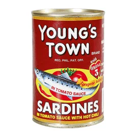 [YOU-REL-005] Young's Town Sardines with Chilli (Red) 48x425g (Large) ***Back In Stock***